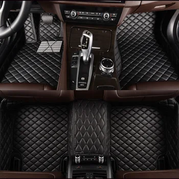 Флаш мат кожени автомобилни постелки за isuzu JMC S350 D-MAX една и съща структура, аксесоари за интериор на автомобили, оформление на кола, подложки за краката