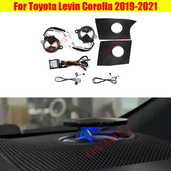 Централна таблото Подвижен високоговорител led професионален светлинен среднечастотный пищялка за Toyota Corolla Levin 2019-2021