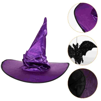 Шапка вещица за Хелоуин, маскарад, cosplay, декоративни дамски шапки за момичета уинкс клуб